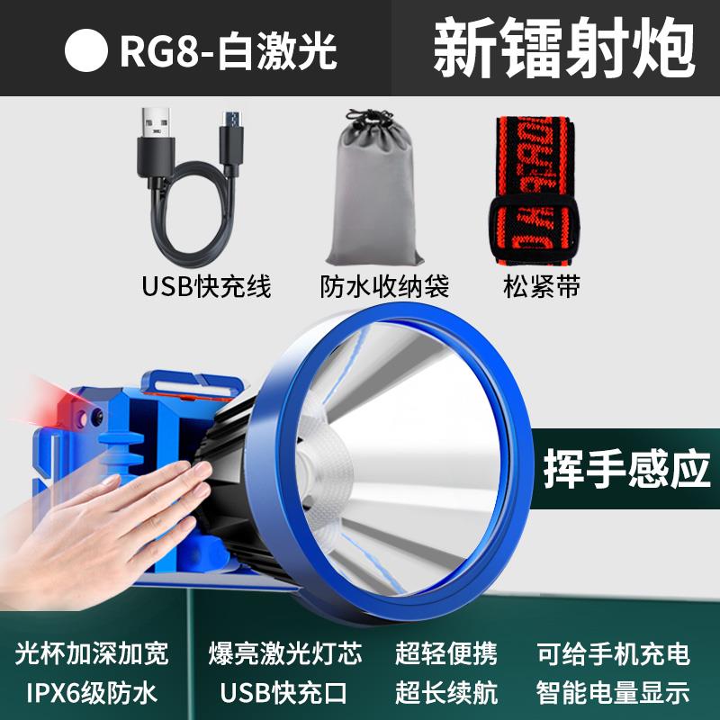 高档尼强光头灯202夜3新电款超亮锐充电头戴式手筒钓鱼钓专用户外
