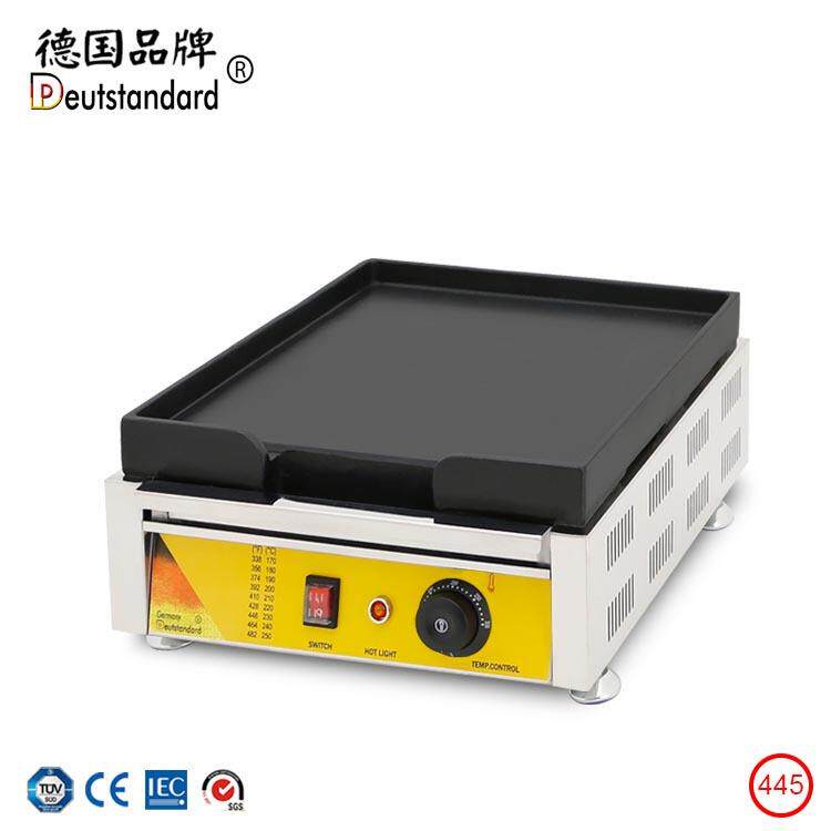 商电热进口不粘机械式扒炉烤烧烤炉肉用煎牛排猪排鸡排铁板烧设备