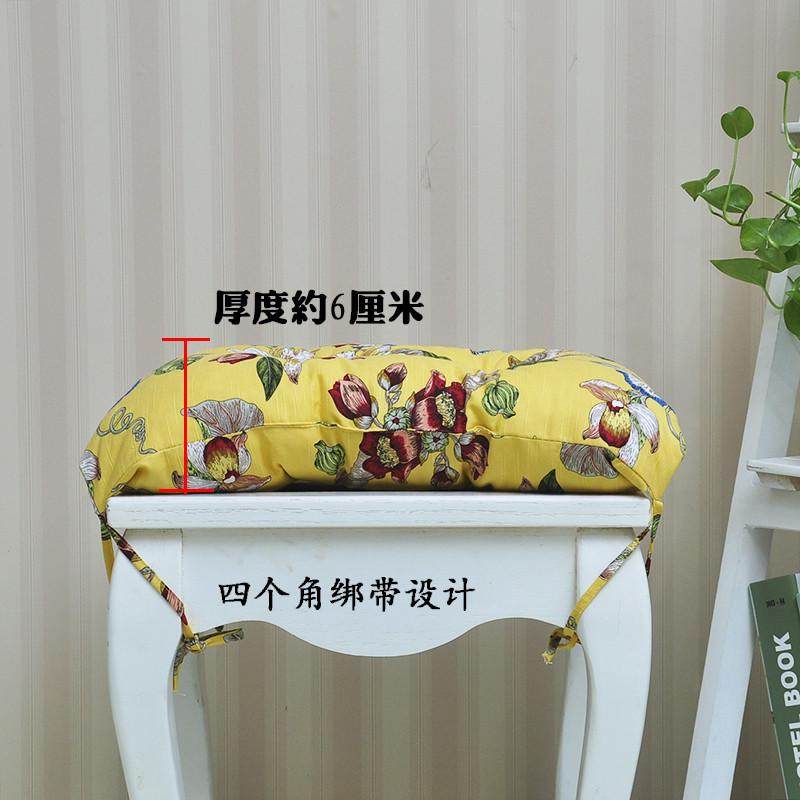 坐垫学生教室长方形小垫子板凳凳子工人坐垫加厚防滑垫冬季带绑带,居家布艺,沙发套,淘宝优惠券,粉丝福利购,淘宝优惠卷