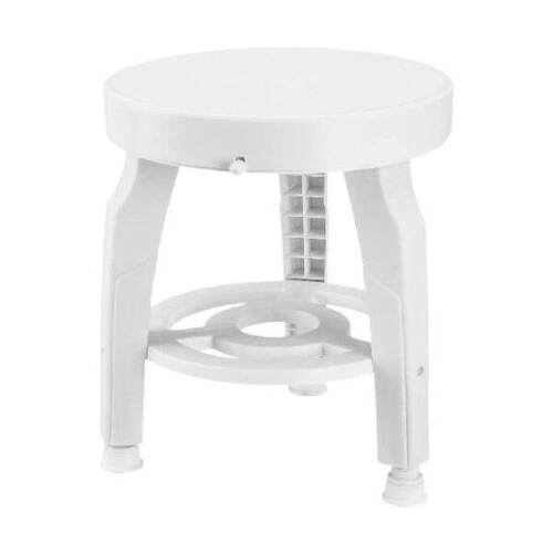 Rotatable Shower Stool Washable Multiuse Bathroom Chair