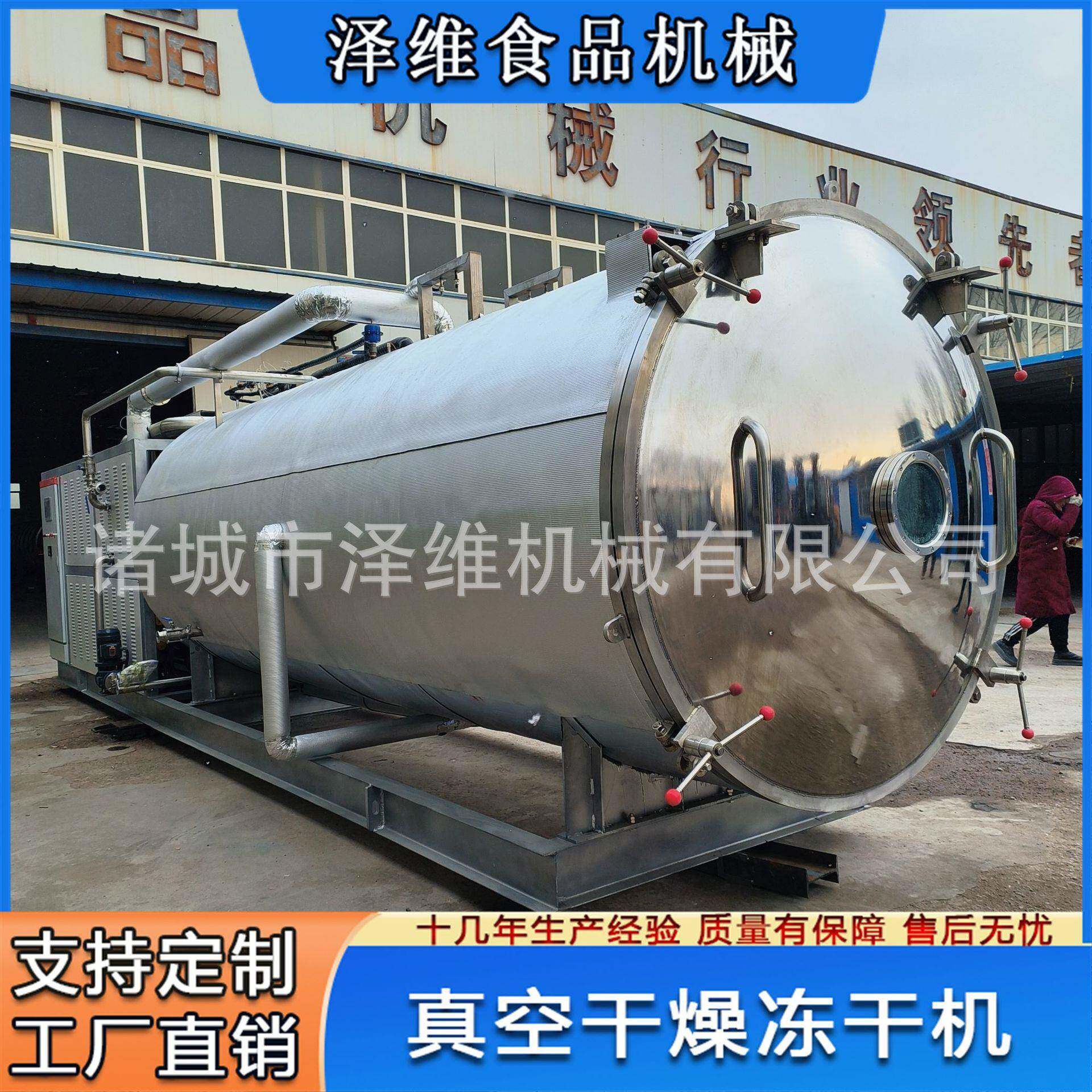 果蔬药材食品冻干机 桂花玫瑰花真空冻干设备 牦牛肉真空冻干机