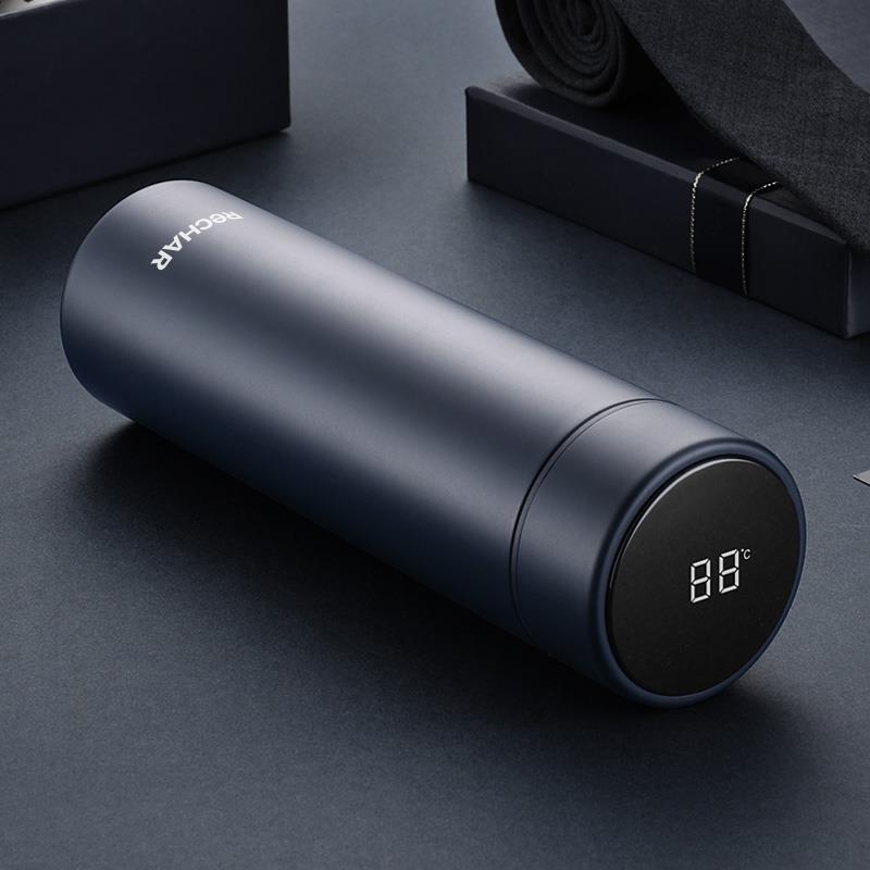 高档保温杯新款办公档316不锈钢水杯泡茶杯男定制室LOG高O刻字礼