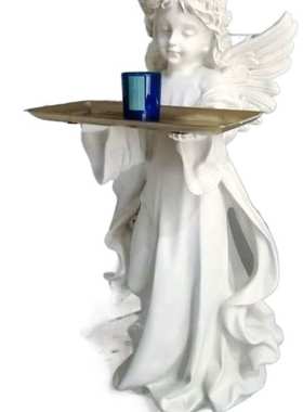 hot创意爱丽丝大型落地摆件客厅托盘软装饰乔迁新居高级感北欧风