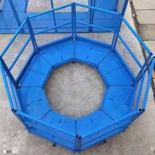 盖梁平台桥梁墩柱施工平台组装式安全梯笼平台