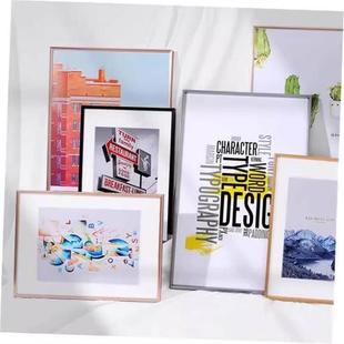 Poster Frames Wood Photo Decor Picture Wall Hanging Frame