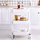 厨房置物架手推车带轮移动落地式 多层卫生间客厅浴室收纳储物架子