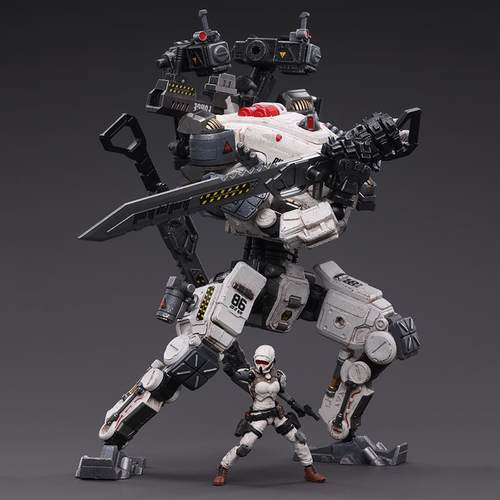 高档JOYTOY暗战神86甲兵人高源度达22CM可动模型变玩形具机器人机
