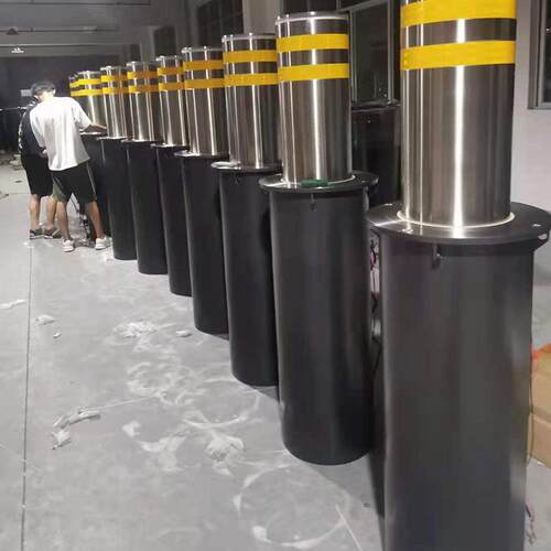 全自动升降柱远程遥控防撞不锈钢路障机电动液压升降柱