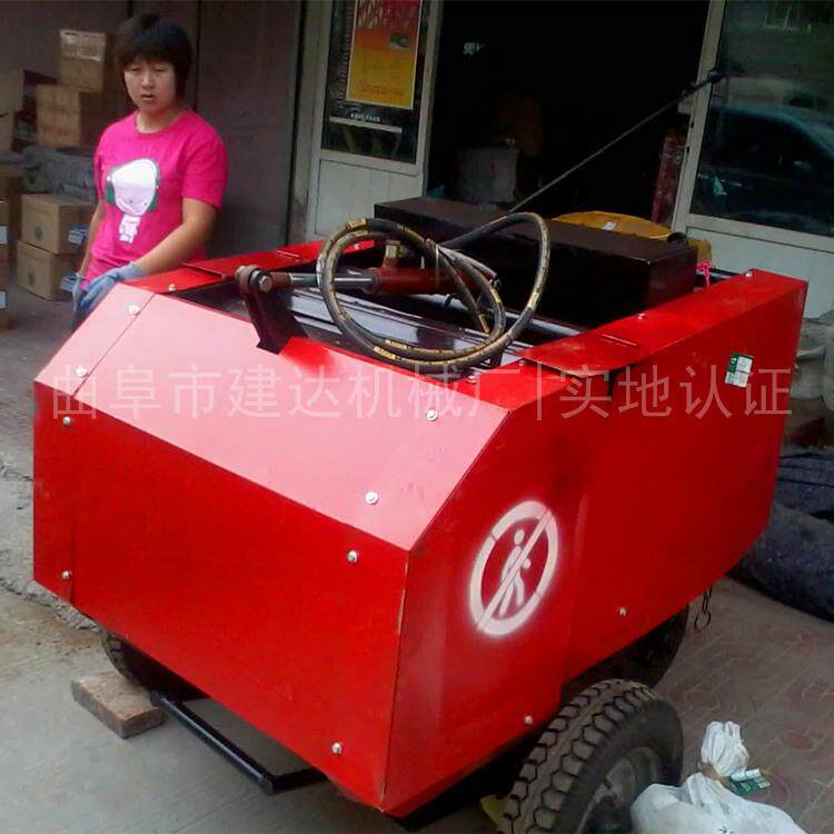 苞米杆收割打捆机小型秸秆收割打捆机农作物粉碎打包机