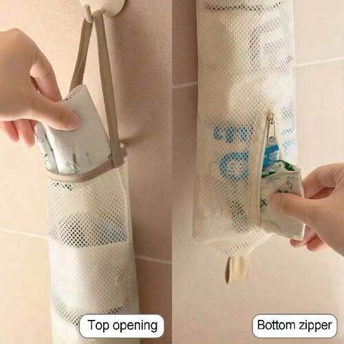 Kitchen Rubbish Bag Round Storage Bag Miscellaneous Wall