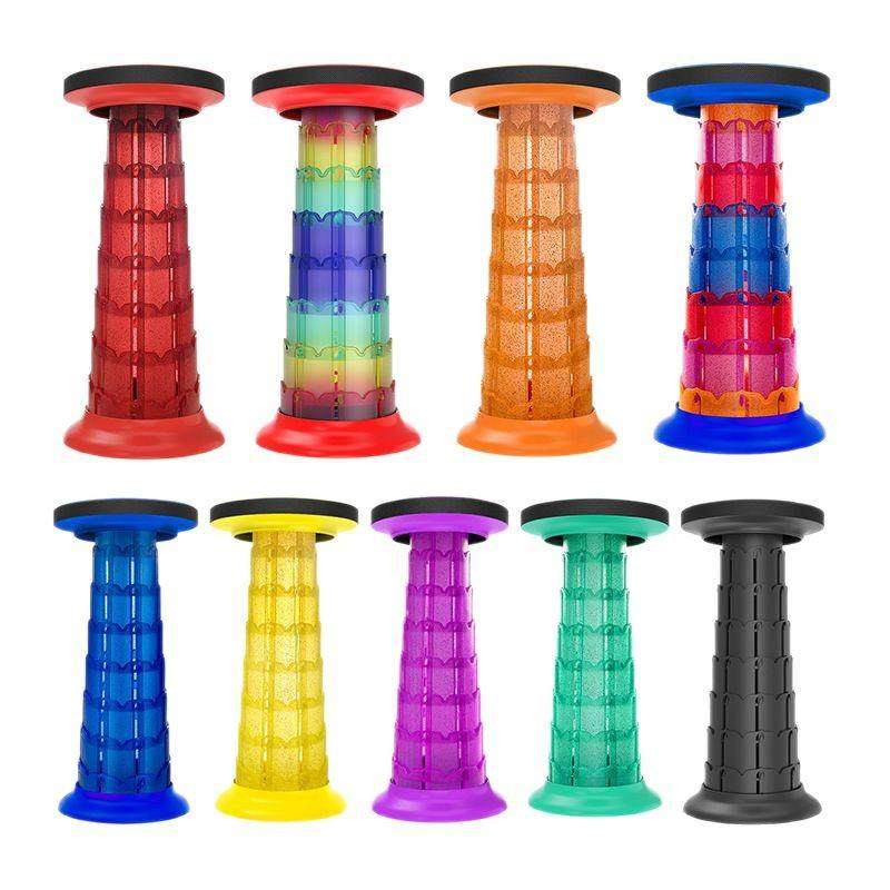 LC01-ZD004折叠伸缩凳野营露营坐车排队便携式凳子可调节加高凳