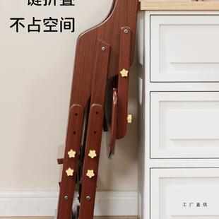 可调档童餐桌吃椅多能酒店功婴 宝宝餐椅实木折儿叠便携F5M58SHS式