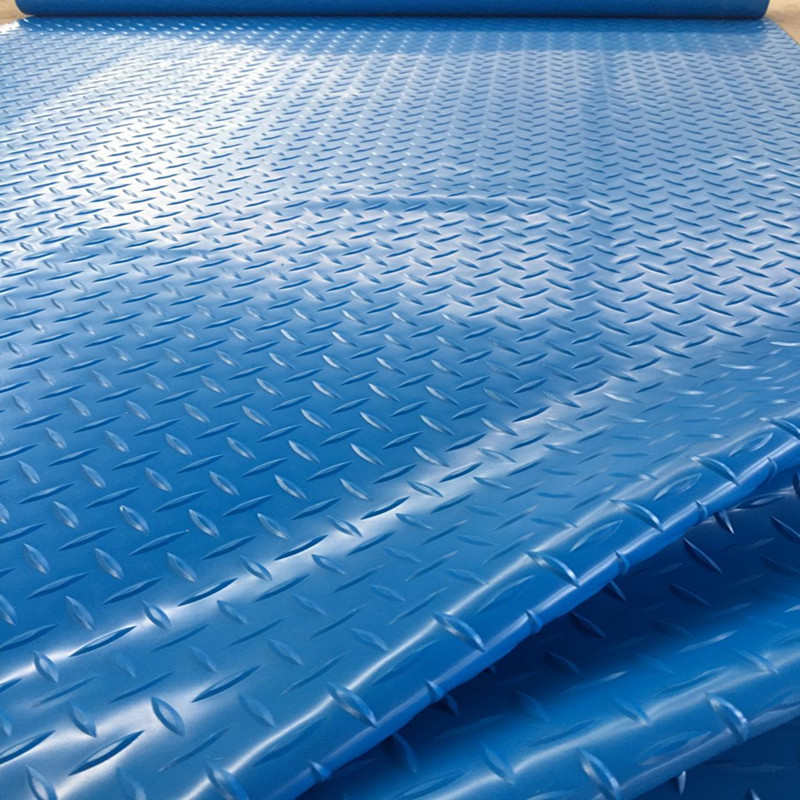 耐磨防滑垫PVC猫笼垫子门垫脚垫门厅毯子粉色铜钱纹校园走廊地毯