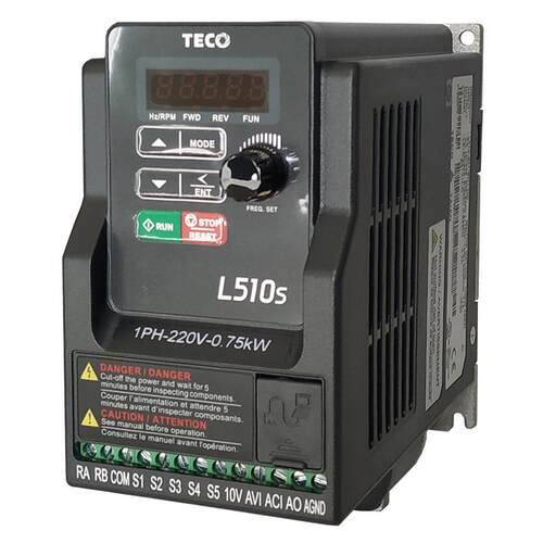 变频器L510-201-SH1-NC配220V0.75W电机厂家直销变频器