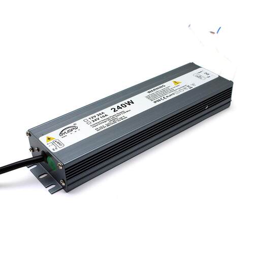12V240W LED防水电源 恒压驱动路灯 投光灯开关电源 IP67户外电源