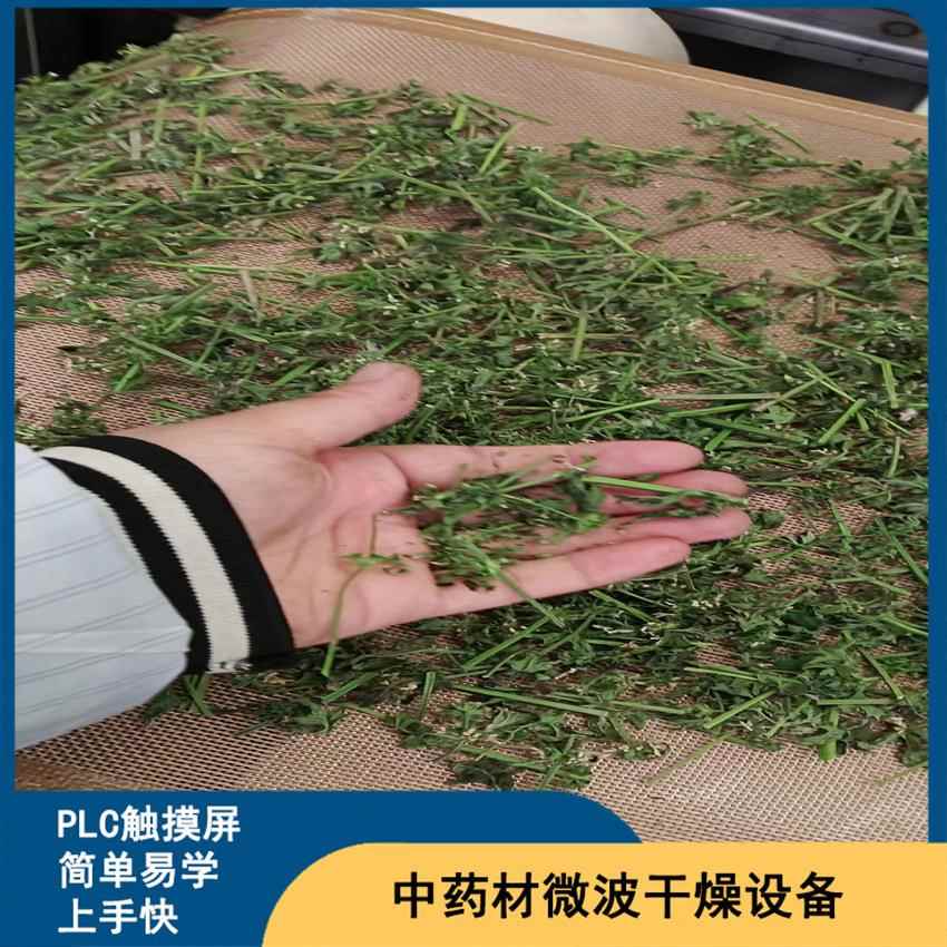 省电型益母草微波LM-30KW-烘备干杀菌设 人干燥机 低温杀参虫卵