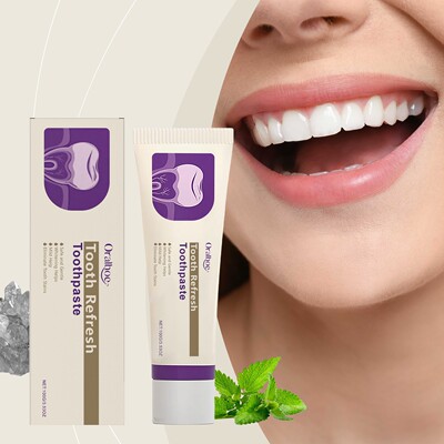ORALHOE Toothpaste for Gentle Teeth Cleaning, Fresh Breath,