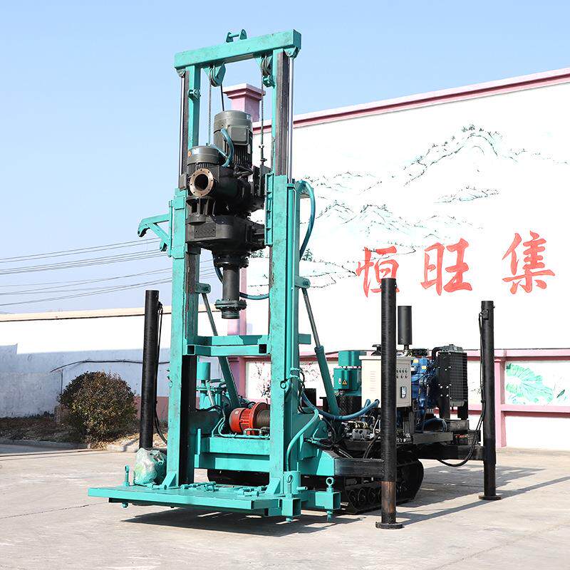 履带正反循环钻机地源热泵灌溉打井机钻井设备出口热销款