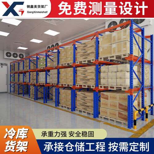 定制广州穿梭是高位托盘仓库货架冷藏室冷链工业仓库承重货物架