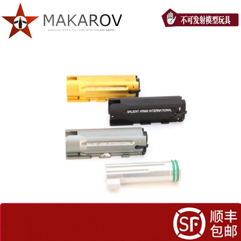 激趣壮森 M870喷R1R2R3配件金属 气缸 sai版黑金拼装模型玩具