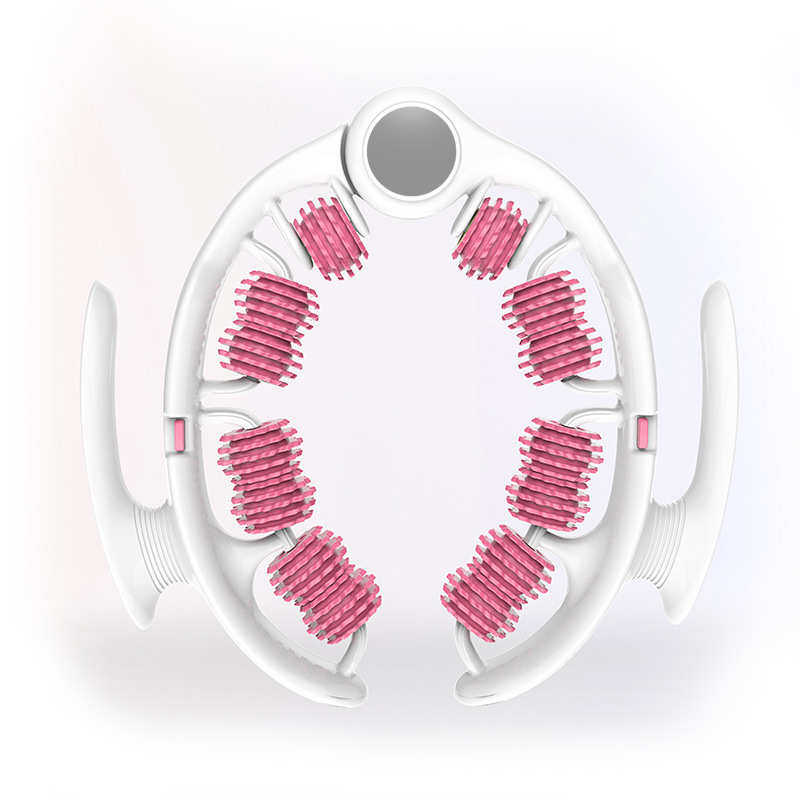 环形夹腿滚轮腿部按摩器小腿肌肉瘦腿消除瑜伽健身辅助器,运动/瑜伽/健身/球迷用品,平衡垫/球/盘,淘宝优惠券,粉丝福利购,淘宝优惠卷