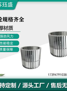 双进风离心风轮柜式风机镀锌板风叶轮双风口不锈钢叶轮厂家直销