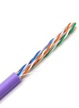 CMP网线高级别阻燃过优尔认证 CAT5E/CAT6/CAT6A 单股多股可生产