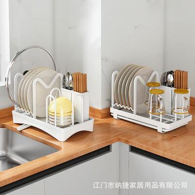 小号导流盘碗架沥水架厨房置物架放碗盘碗碟碗筷水槽洗晾收纳架盒