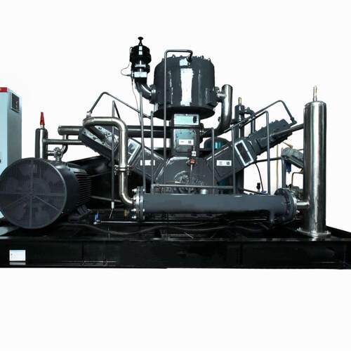 复财工业级活塞式空压机6m3/min排气量 4.0mpa 37kw 无油增压机