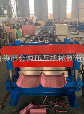 全自动760隐藏式压瓦机高空角驰压瓦机冷弯成型机彩钢设备