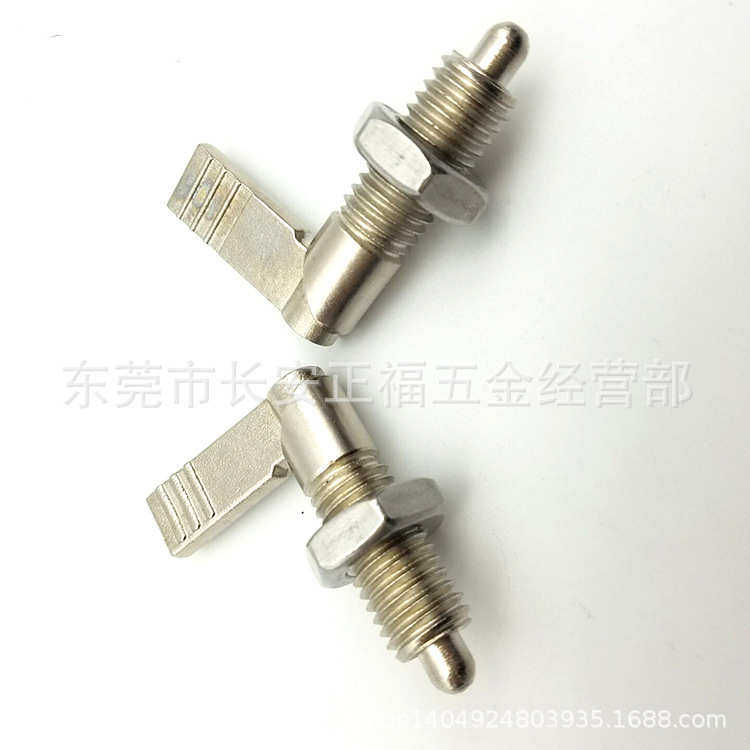 旋钮粗zc505柱塞-型型销 l分度 12柱塞 牙pmxrm10把手弹簧2