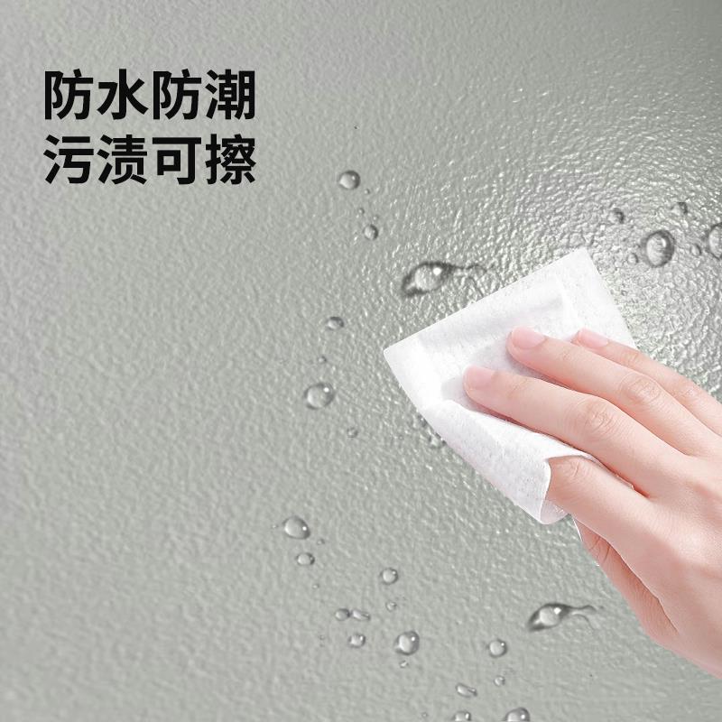 蛋壳光内墙艺术漆耐擦洗环保水性墙面自刷防水白色刷墙涂料乳胶漆