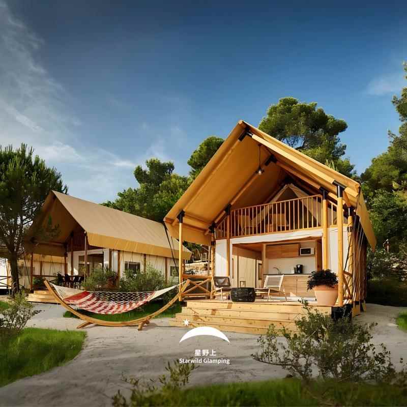 野上酒店帐篷单双层屋阁星木XYS木星D屋露营地坡游楼牧民宿度假村