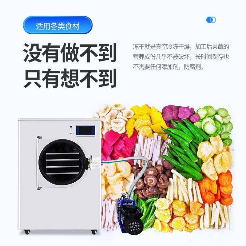 真空冷冻干燥机高效节能家用冻干燕窝糖果滋补品姜汁设备厂家