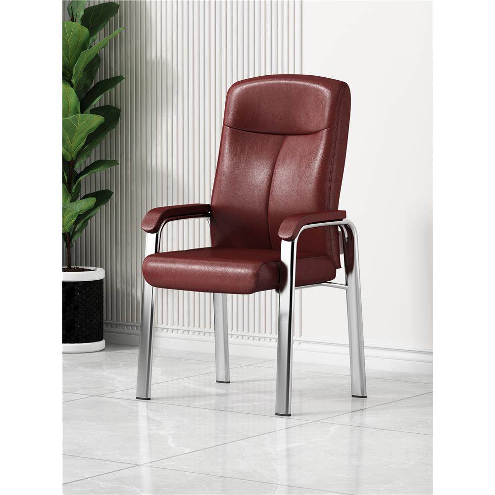 加厚结实麻将椅办公会客洽谈休闲椅酒店舒适会议椅棋牌室久坐椅子