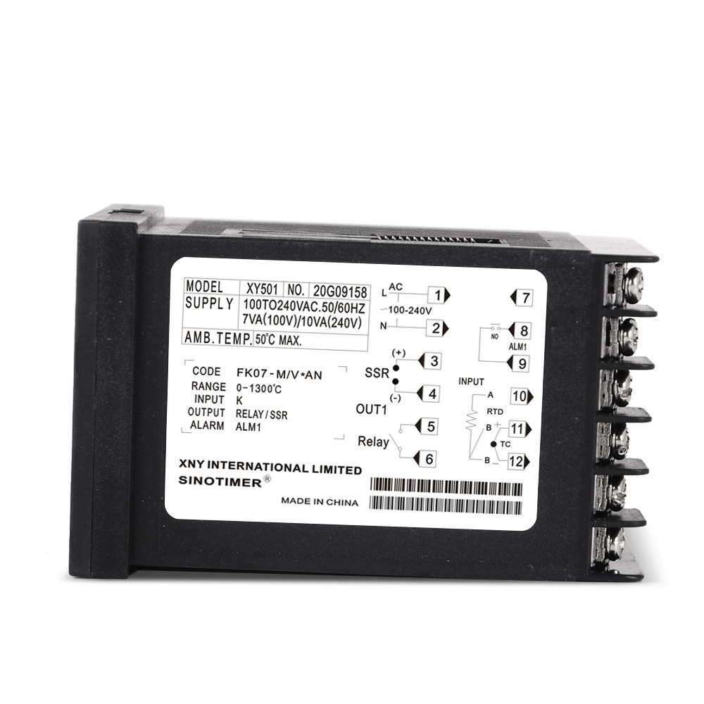 XY501 短壳电子智能PID温控仪加热制冷继电器SSR固态输出温控表