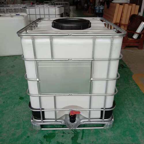 厂家直供1吨滚塑耐酸碱IBC集装桶 防腐塑料周转吨桶