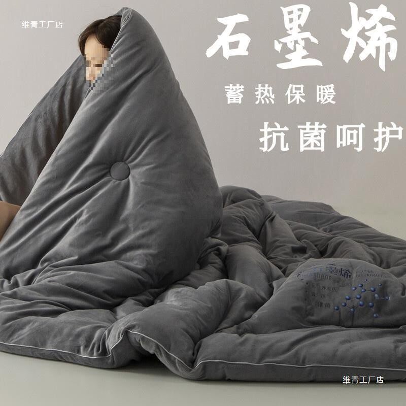 石墨烯被子冬被棉被冬被加厚保暖冬季被子被芯四季通用10斤被褥