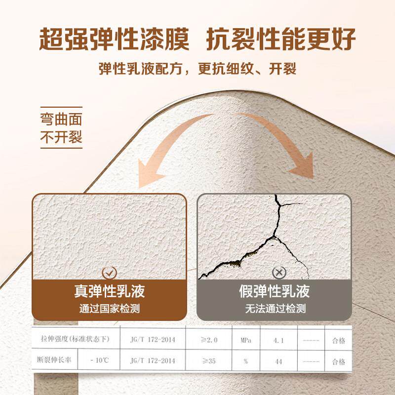 嘉宝莉拉毛漆弹性艺术外墙乳胶漆家用墙面漆肌理漆质感涂料纹理漆