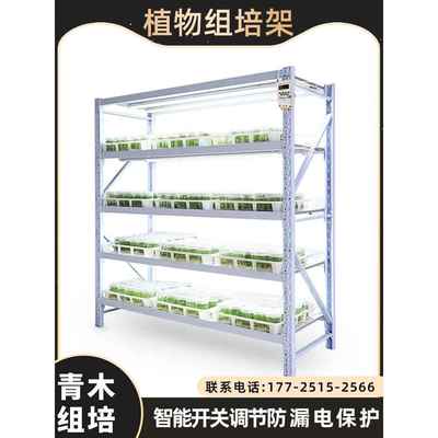 植物光照培养架实验室组培架子藻种食用菌栽培架置物架组培灯定制