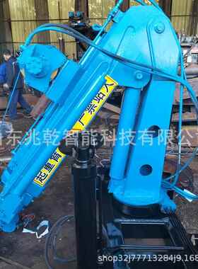 车随载车吊轻卡货车用液压臂伸缩吊车臂货车固定折吊遥FYQ控液压