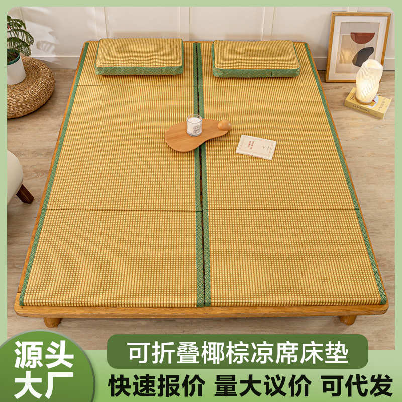 凉席可折叠床垫卧室家用塌塌米地垫坐垫椰棕垫学生宿舍单双人床垫