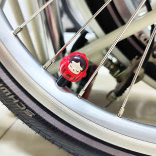 扶摇 适用小布自行车泡泡萌粒达摩公仔气门嘴帽美嘴 法嘴气嘴帽