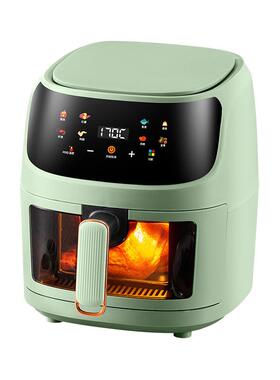 Sil炸ver Crest气8 L可视大容量空炸锅智能LCU电锅欧规220V