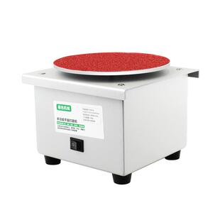 小型6寸打磨机砂纸粘盘机台功磨电多能打孔抛779动光机夹头磨光机