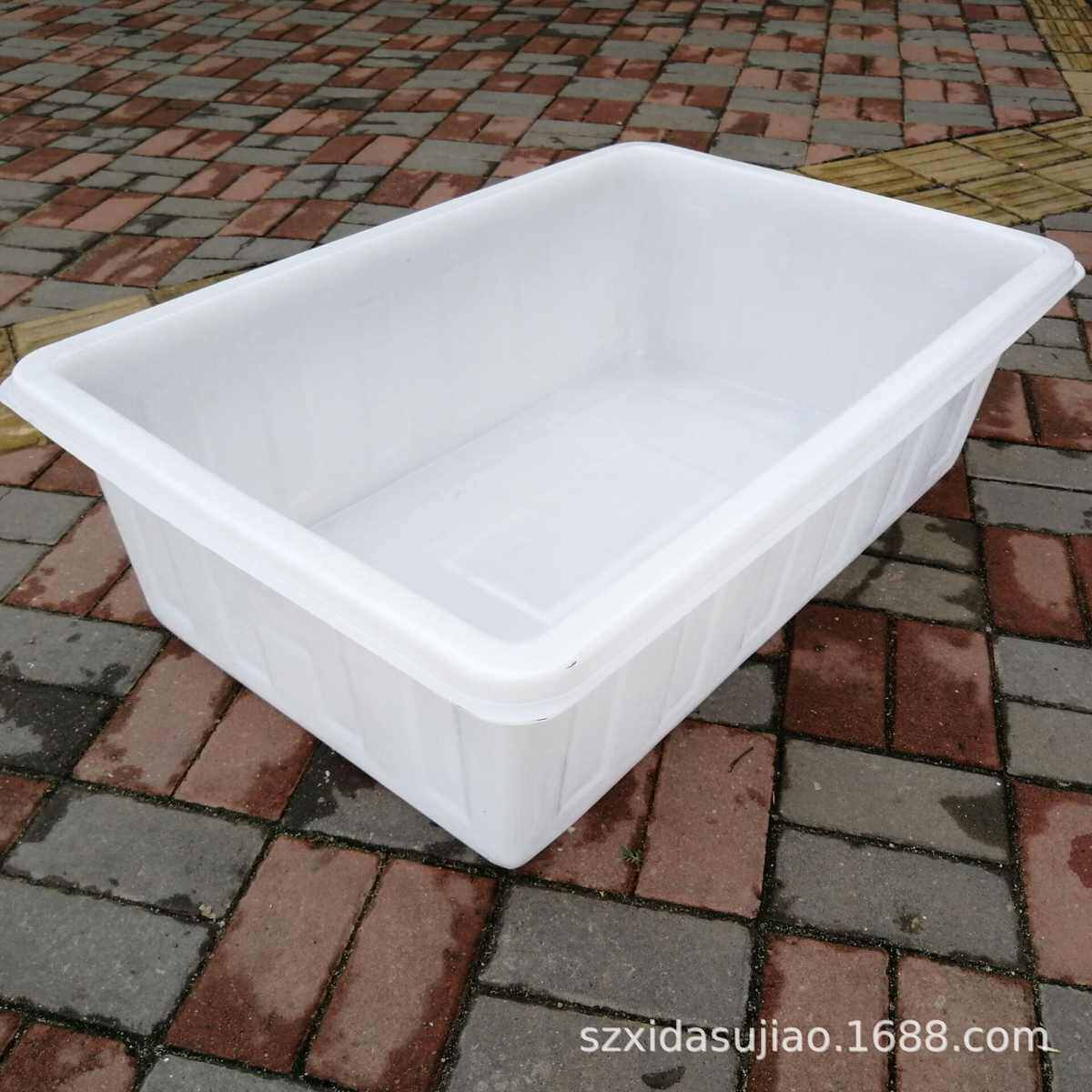批发白色长方形塑料水箱 运输 水产养殖箱 鱼盘,橡塑材料及制品,塑料盒/塑料箱/塑料柜,淘宝优惠券,粉丝福利购,淘宝优惠卷