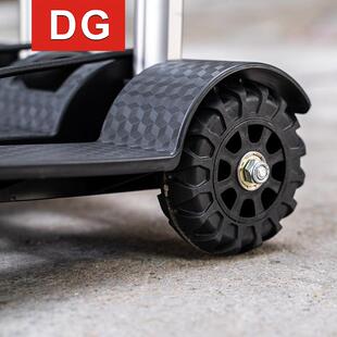 A买家用菜车行李车手 铝合轮拉金拉杆车万向小推车折叠购物车D28