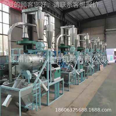 小麦磨机农村 磨坊粮食加面工ICK设备小型面粉大机