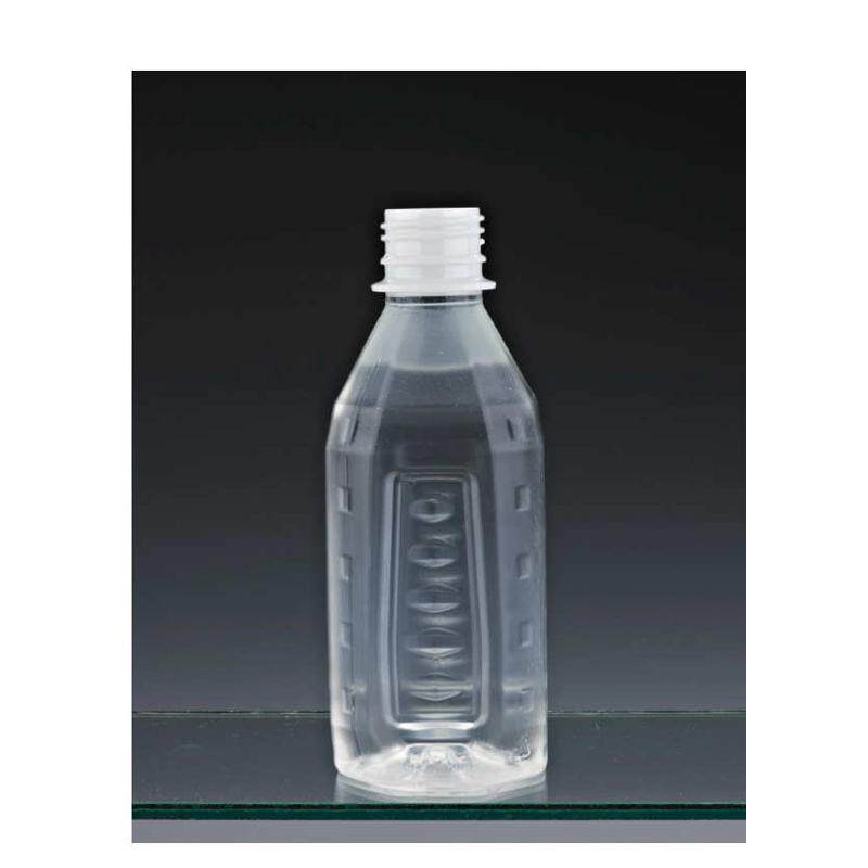PET瓶耐高温热灌装瓶塑料饮料瓶 280ml 0.28L方瓶 476只/箱 配盖