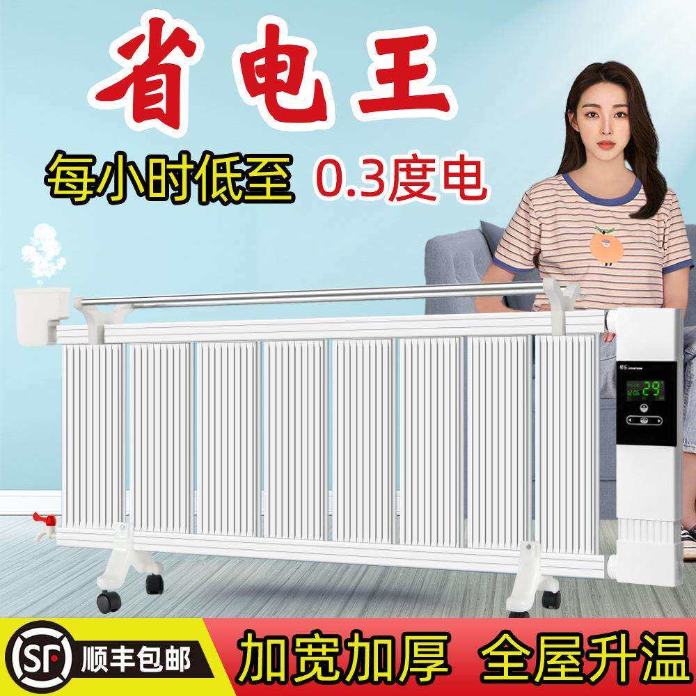 暖气片家用水暖加水电暖气片取暖器新型注水电暖器水循环节能省电
